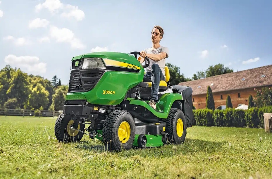 john deere x350